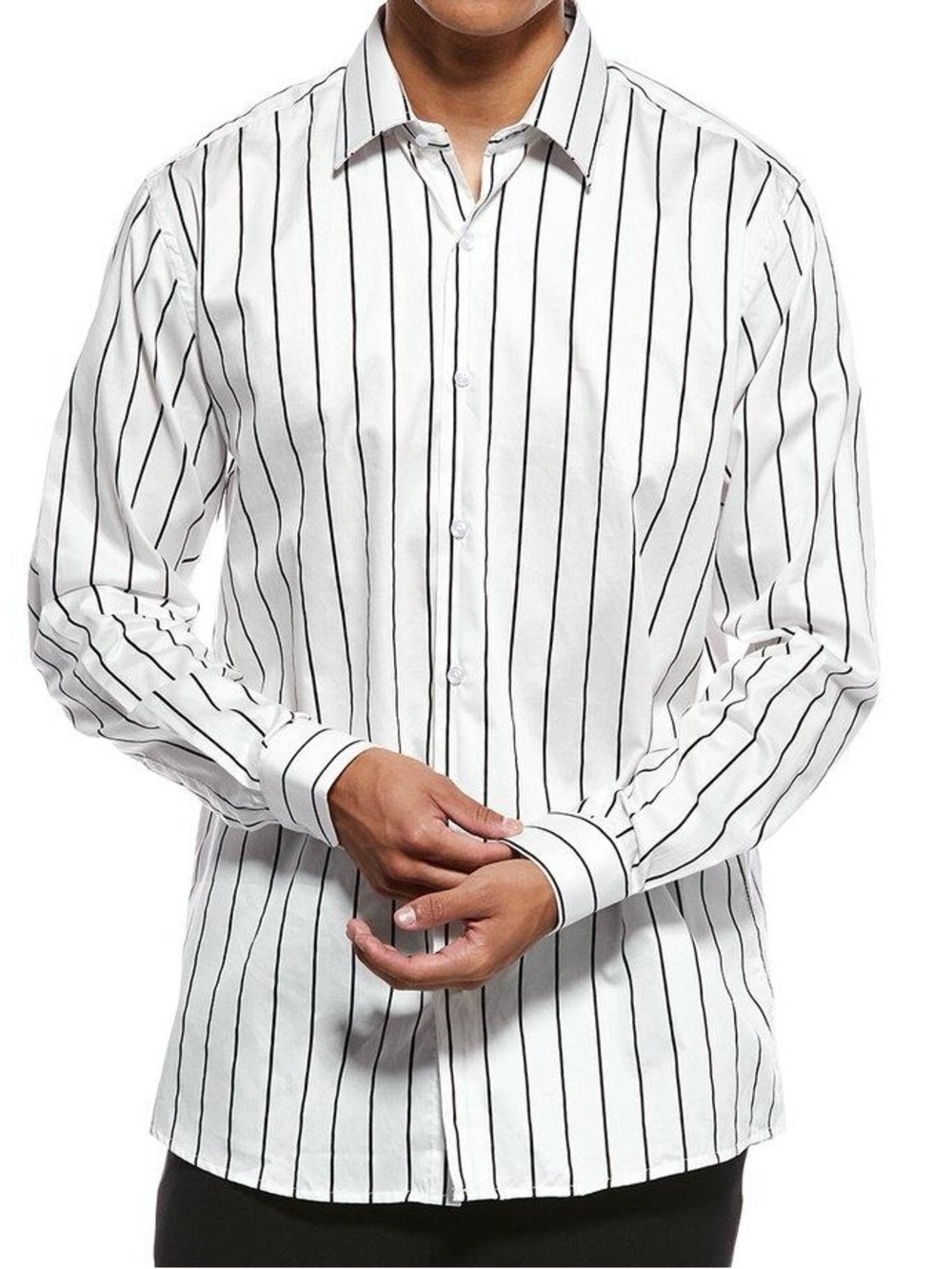 Tahari Modern Fit Dress Men Shirt 2XL New